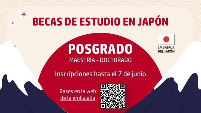 Becas para estudios de posgrado en Japón – 2024 : Facultad de Veterinaria